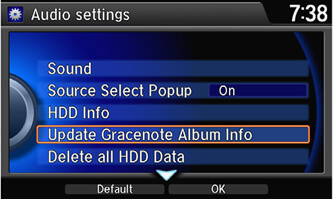 Gracenote® Install Step 2